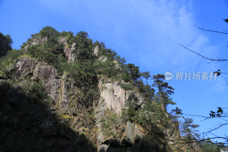 山峰 峭壁 山崖 大明山