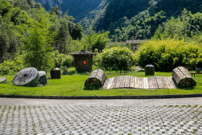 湖北宜昌三峡竹海风景区，自然风光，竹海