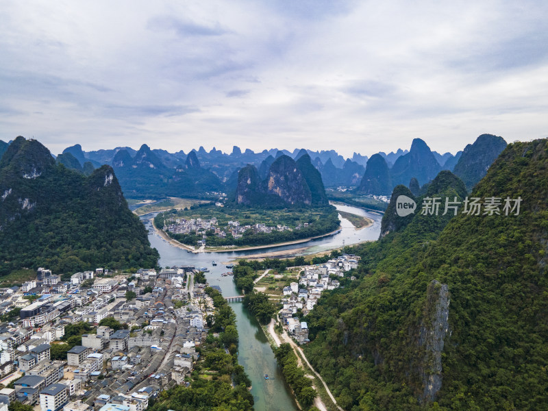 广西桂林阳朔山水风光