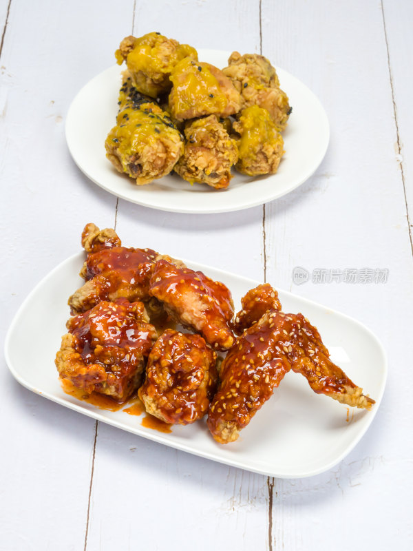 韩式炸鸡美食小吃-韩国料理