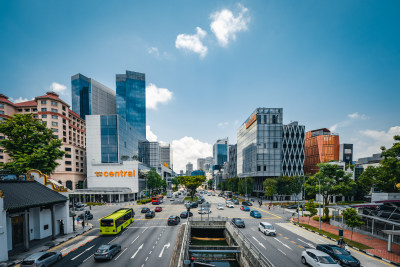 新加坡街景 唐人街 珍珠坊