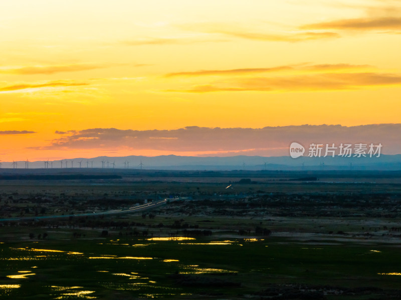 中国新疆阿勒泰湿地