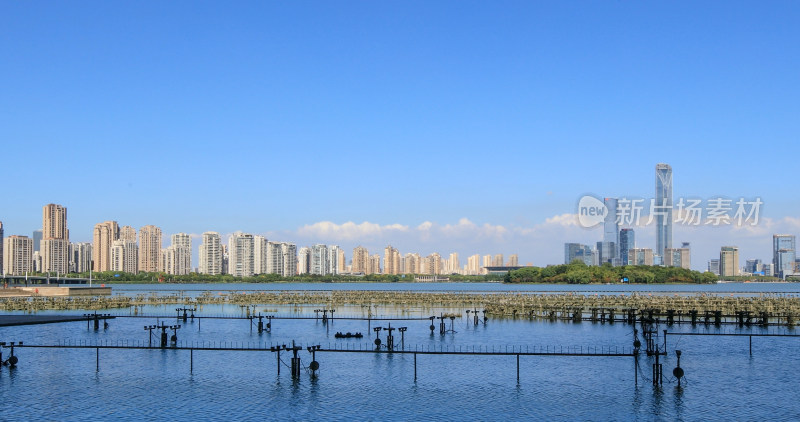 城市天际线与平台