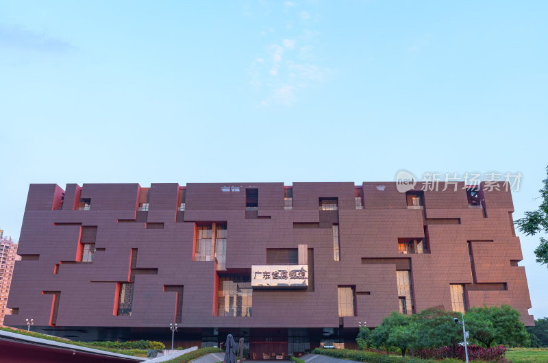 广州省博物馆现代城市建筑