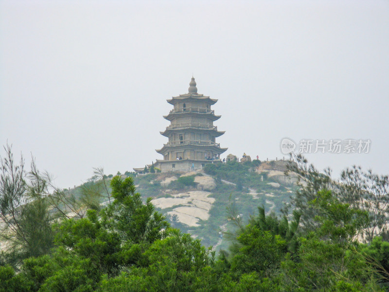 泉州市石狮市宝盖山上的姑嫂塔