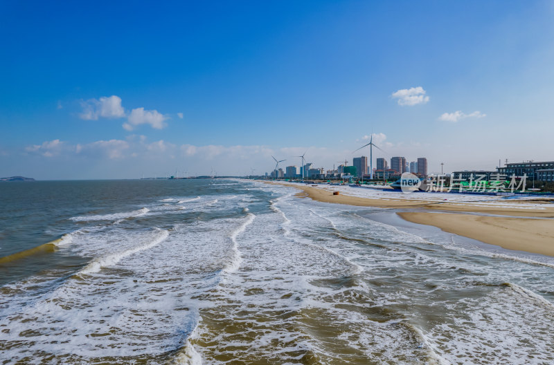 威海那香海海滩风光