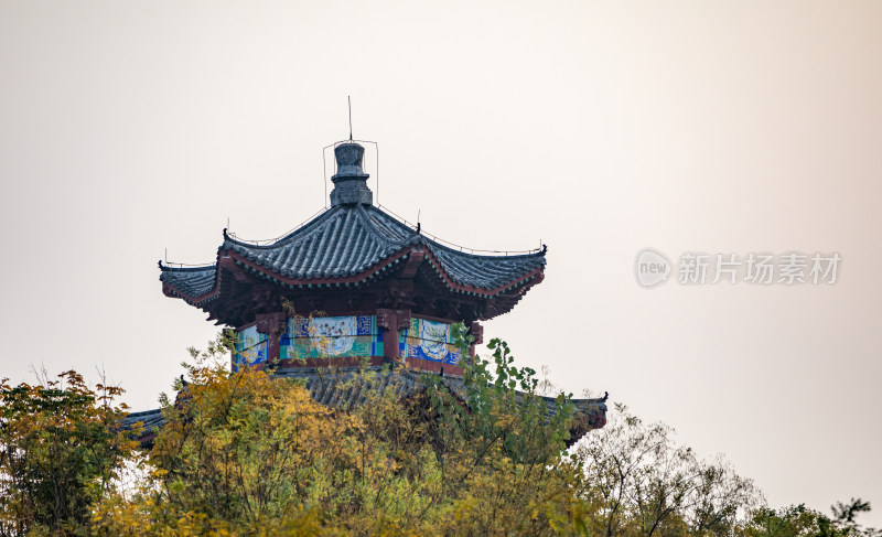 中式古建筑阁楼景致