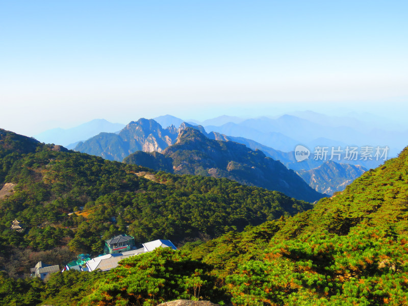 中国安徽黄山旅游风光