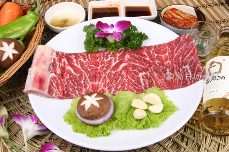 烤肉肥牛牛排