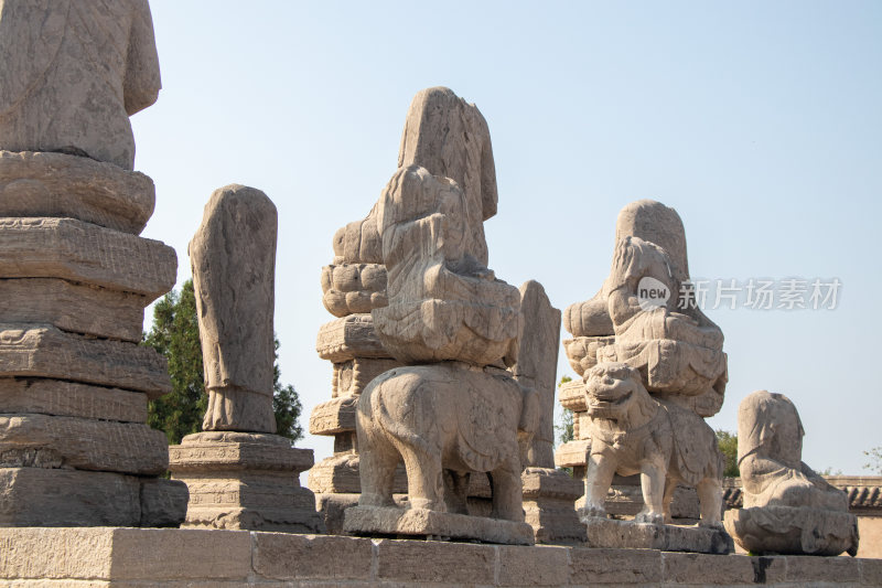 北齐响堂山常乐寺遗址