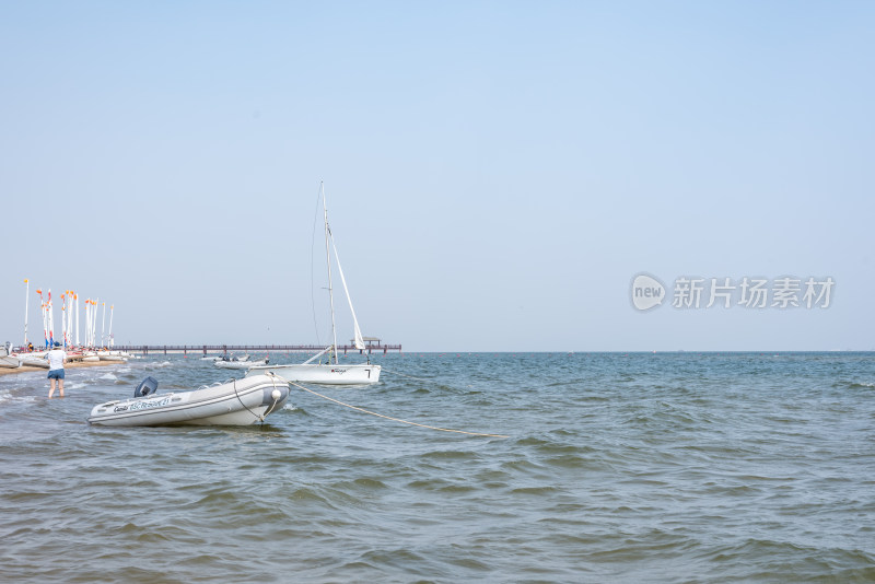 秦皇岛北戴河海滨边海滩