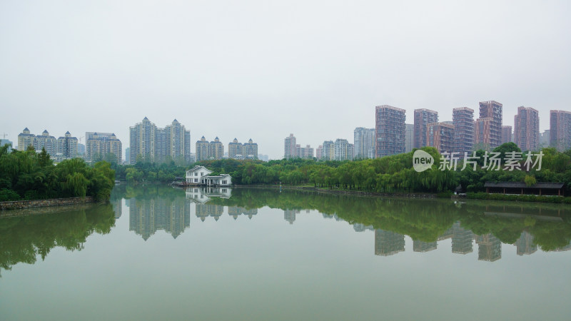 合肥蓝翠湖建筑风景