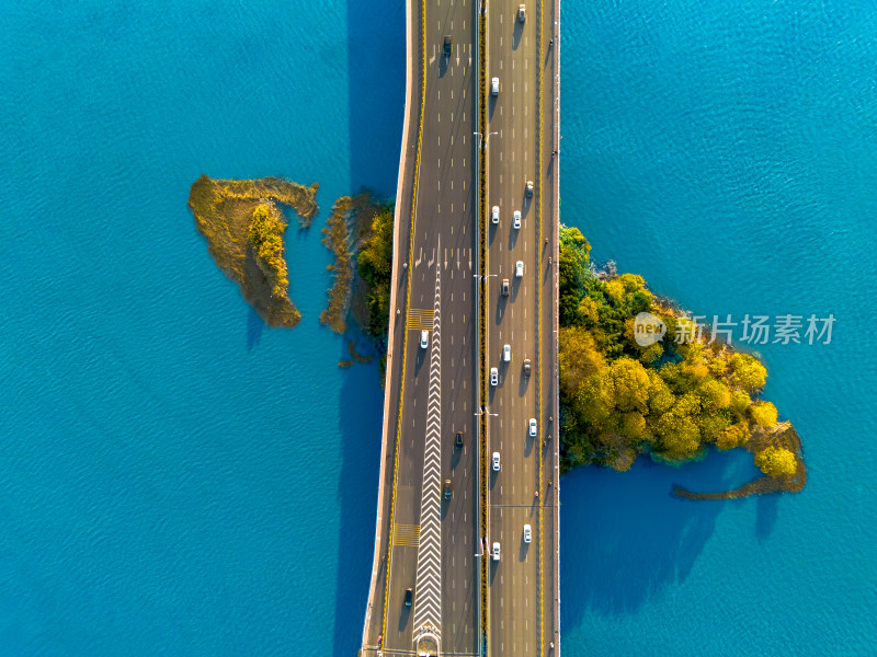 福州水上公路航拍全景