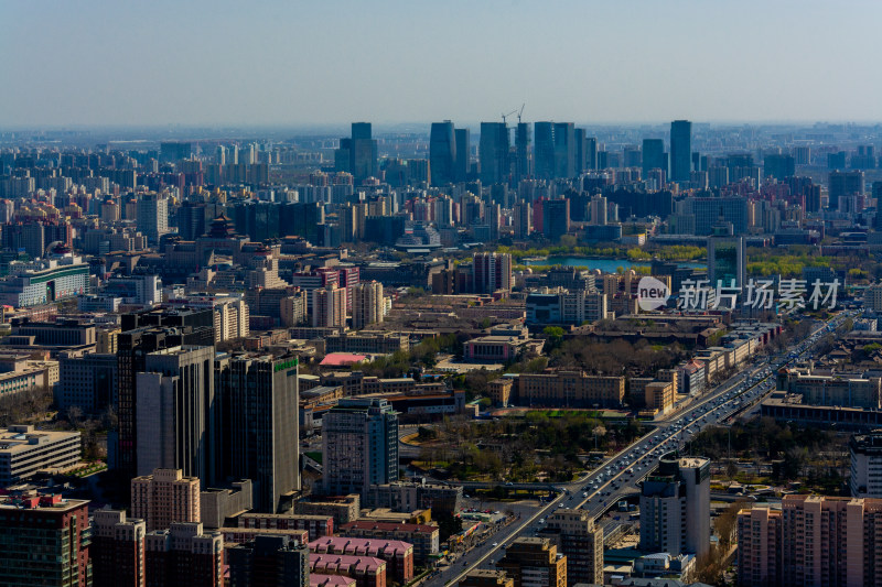 在中央电视塔上俯瞰城市风景-DSC_8063