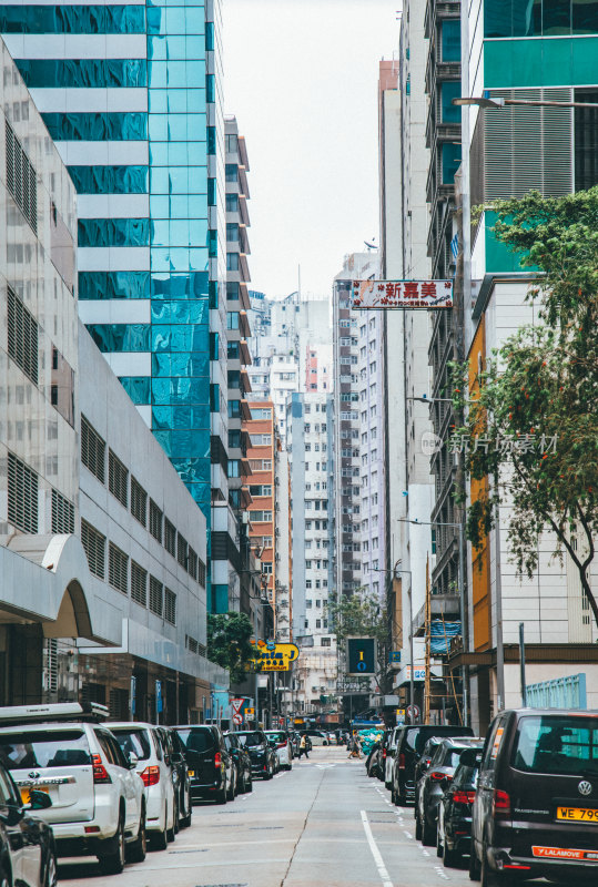 香港中环城市风光