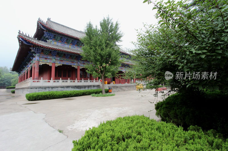 山东著名旅游景点醴泉寺建筑风格