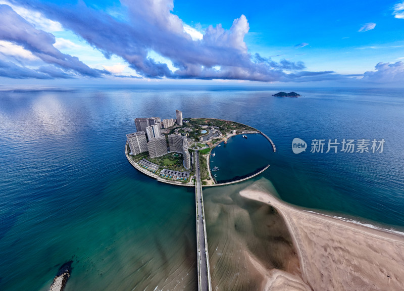 海南万宁融创日月湾航拍