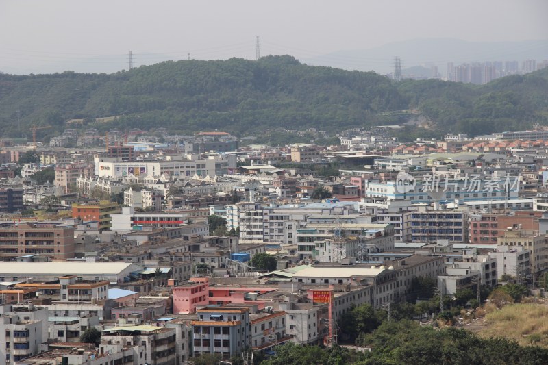 广东东莞：清溪镇城市风光