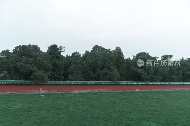 北京天坛公园自然风景