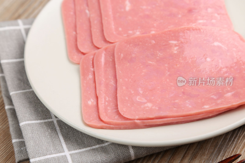 三文治火腿肉片