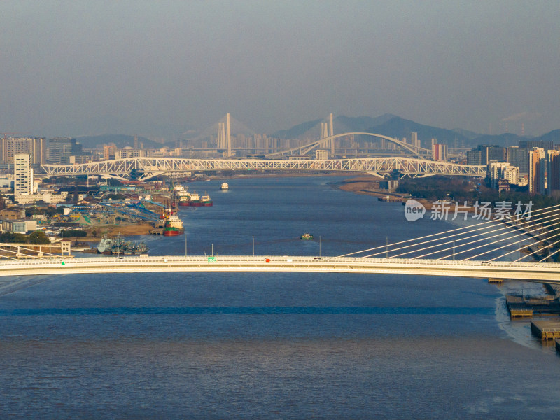 宁波三江口城市景色