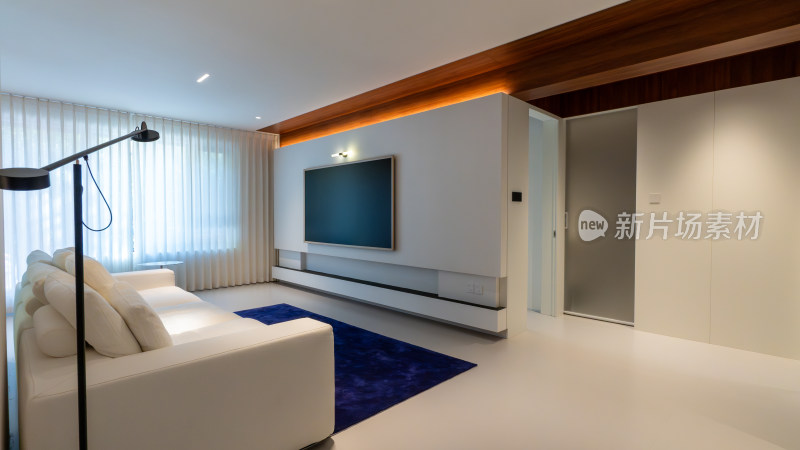 现代简约风格客厅室内场景