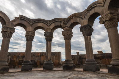 亚美尼亚埃里温兹瓦尔特诺茨教堂遗址