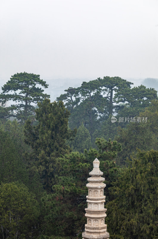 北京颐和园四大部洲景点景观