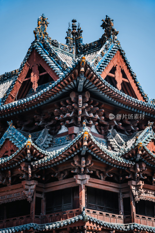 山西省晋中市介休市 祆神楼