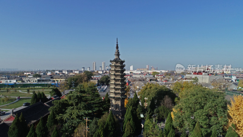 河北省正定县临济寺澄灵塔