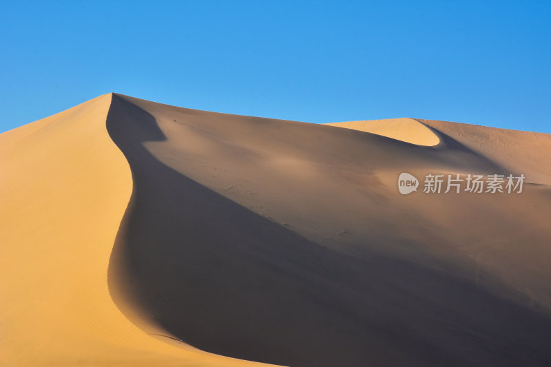 甘肃敦煌沙漠风景