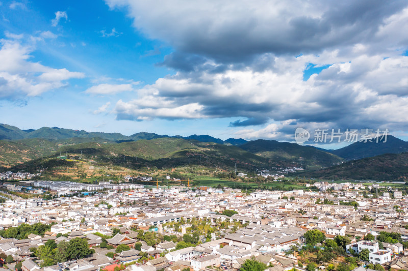 中国云南大理巍山古城风景