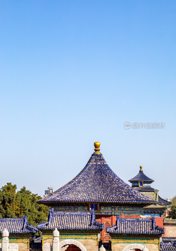 北京天坛公园祈年殿建筑景观