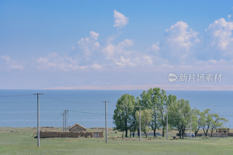 中国青海省青海湖风景