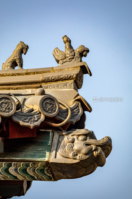 陕西西安青龙寺遗址乐游原景点景观