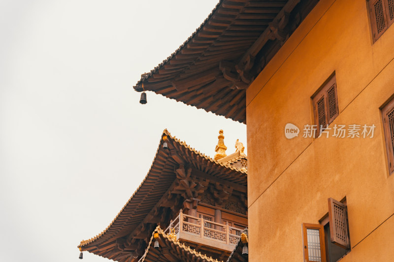 上海静安寺-佛寺寺庙宗教建筑