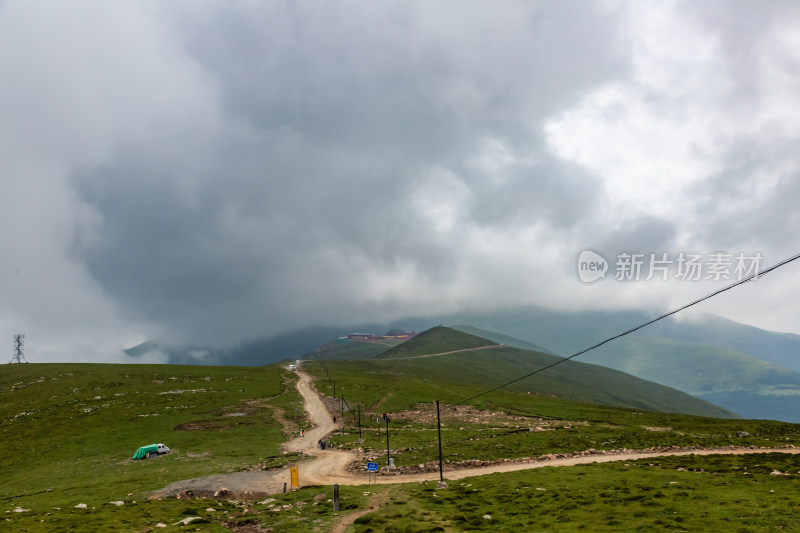 五台山朝圣路上的风景