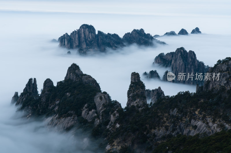 黄山云海风景