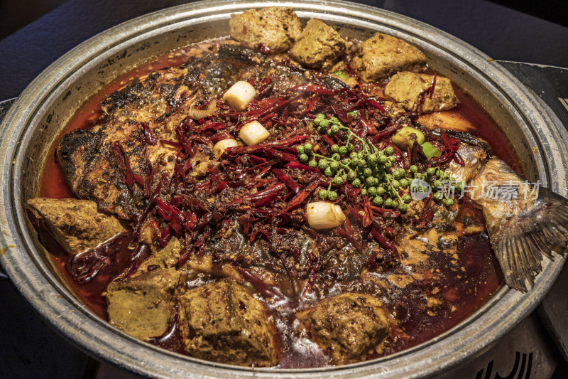 烤鱼 青花椒烤鱼 豆花烤鱼