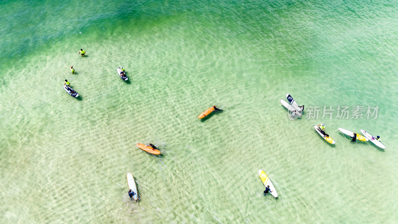 海上滑板冲浪