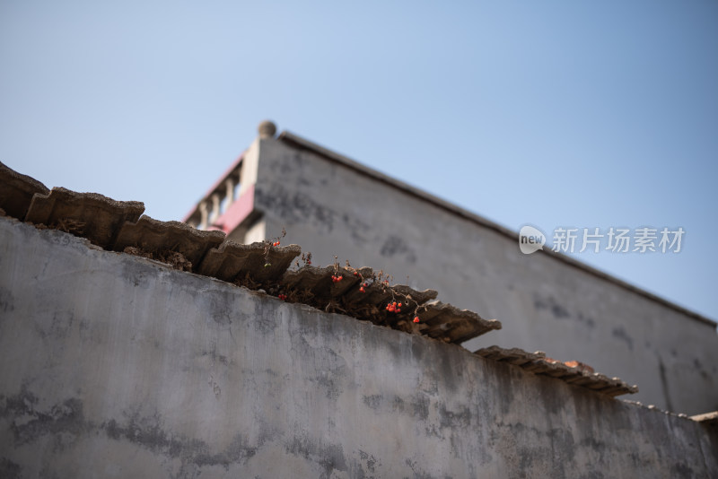 乡村老房子土房建筑