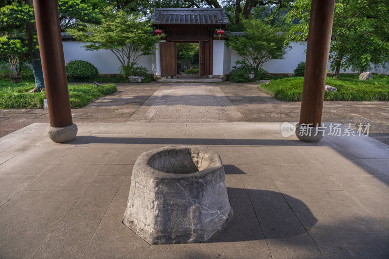 杭州西湖净慈寺建筑风景