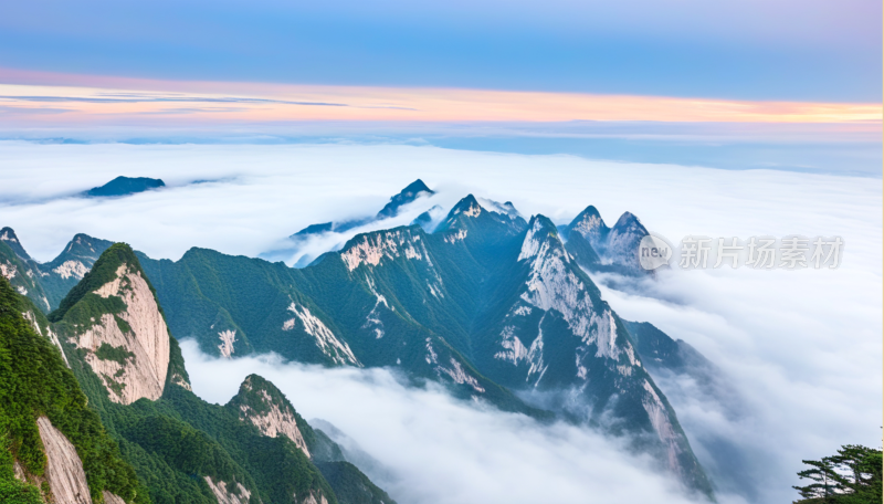 陕西华山美景