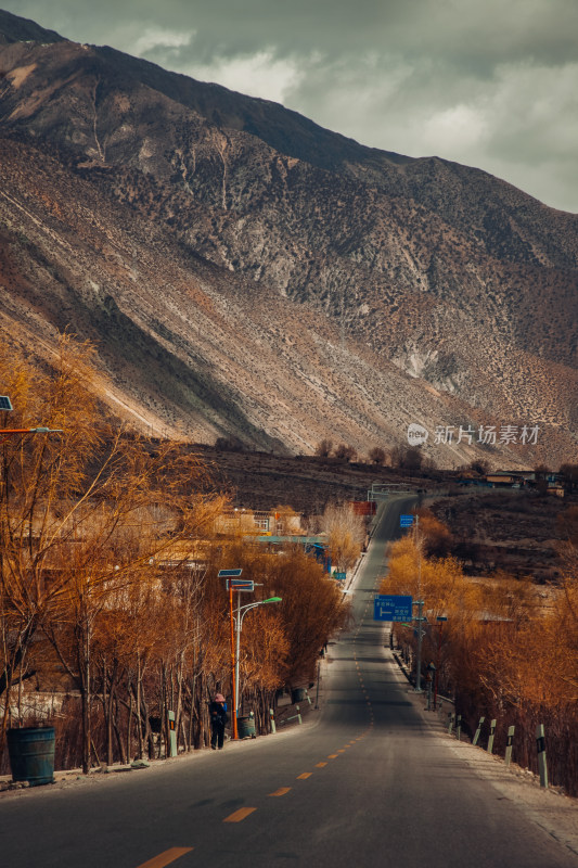 在路上的风景