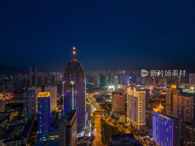 青海西宁时代盛华大厦夜景