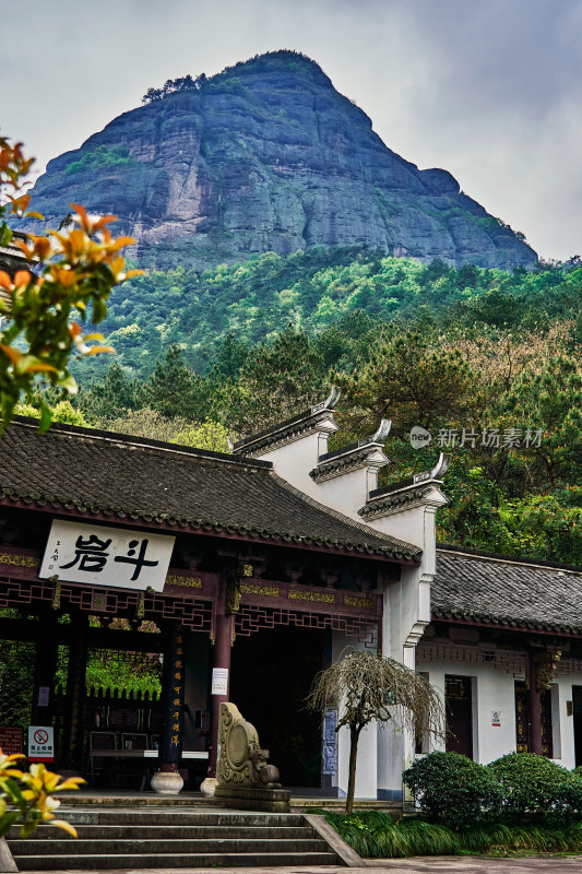 浙江绍兴斗岩风景区