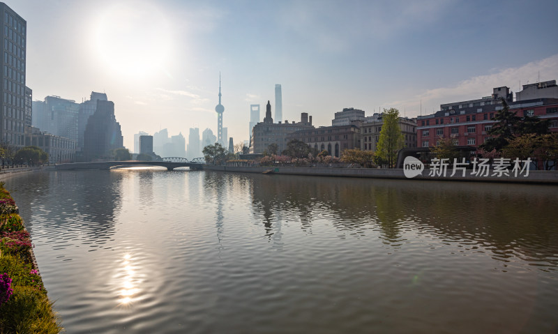 上海苏州河邮政博物馆乍浦路桥上海城市景观