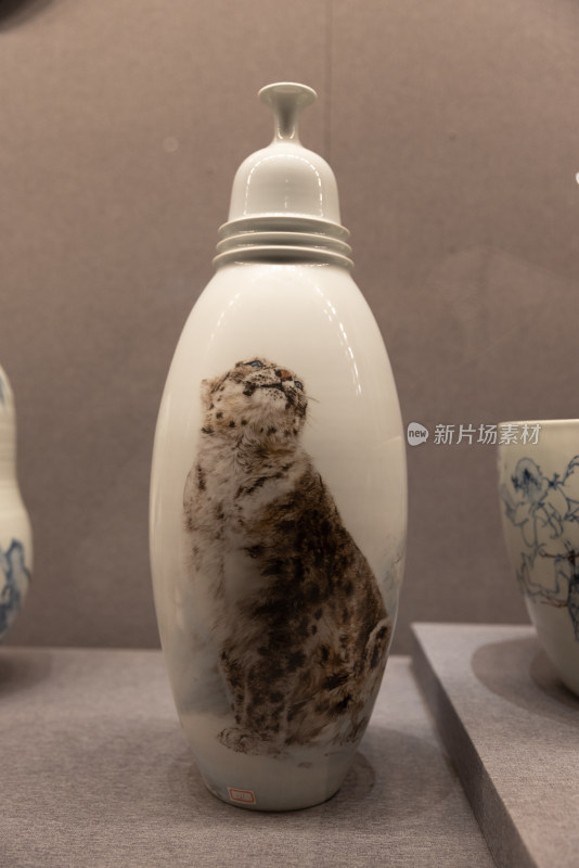 中国工艺美术馆景德镇瓷器展 花瓶