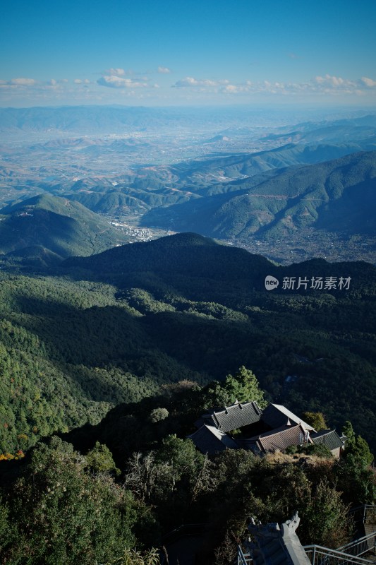 云南大理鸡足山景区