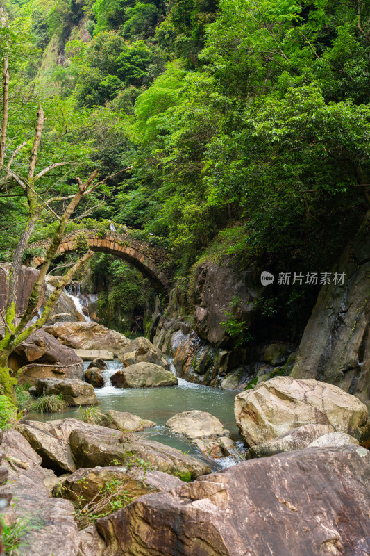 浙江省台州市天台县天台山大瀑布琼台景区